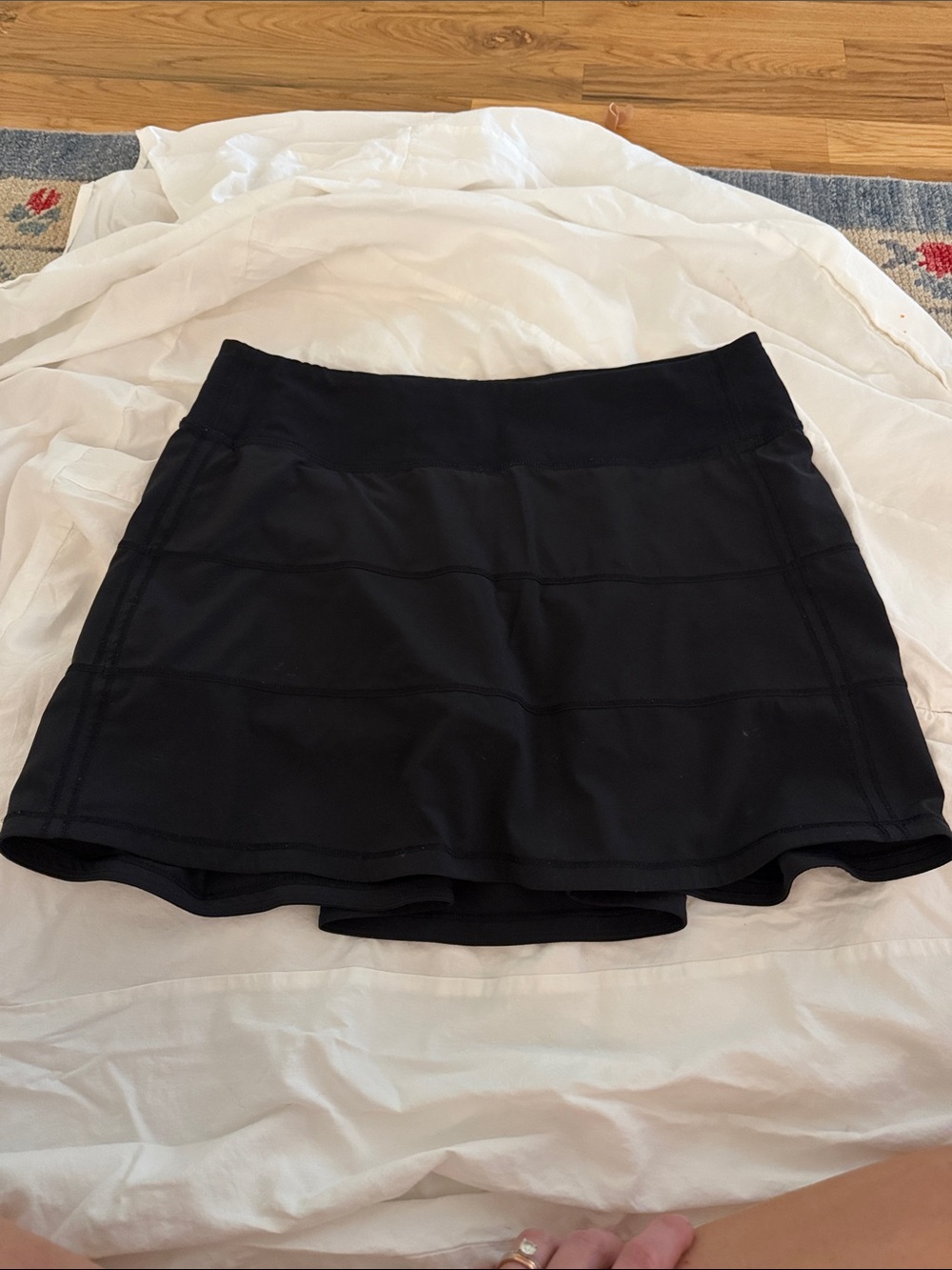 Lululemon Black Pace Rival Active Skort - Size 6